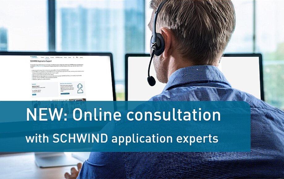 SCHWIND application expert during online consultation | © SCHWIND eye-tech-solution GmbH